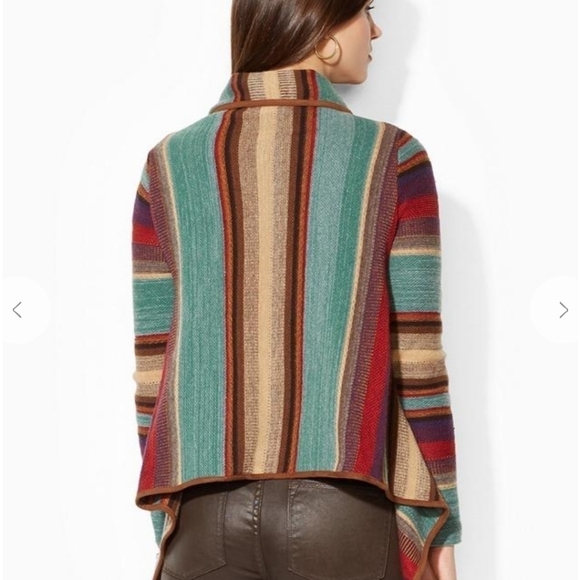 Ralph Lauren Wool Open Front Cardigan - Picture 9 of 11